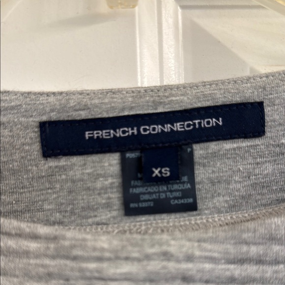 Gray Ribbed Knit Dress - Picture 2 of 5